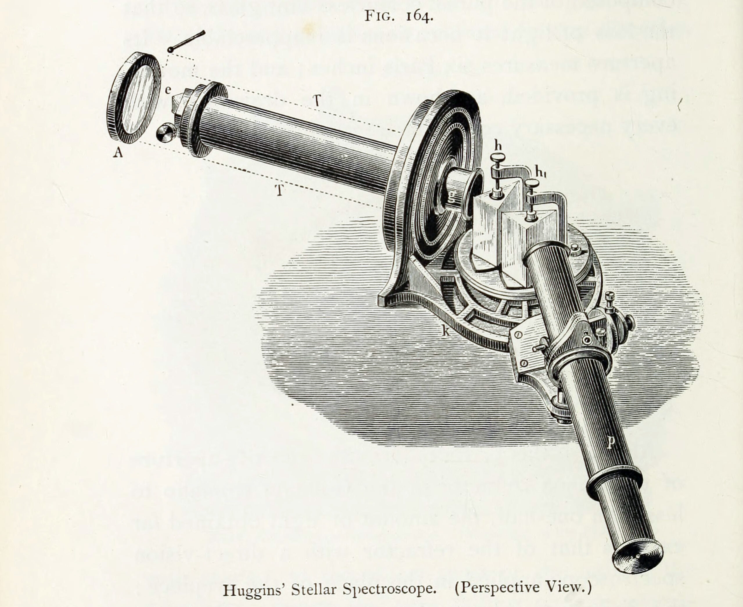 <b>14. Uno degli spettroscopi utilizzati da Huggins.</b>
